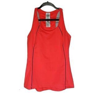 UNDER ARMOUR Sleeveless Workout Top Orange Size XS